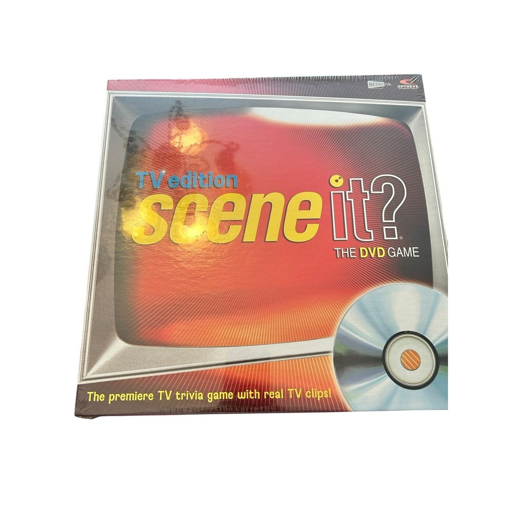 New Sealed 2004 TV Edition SCENE IT? The DVD Game